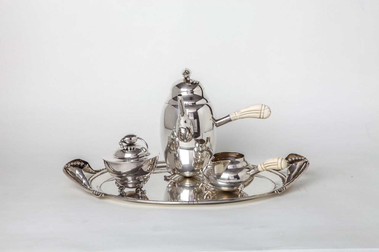 Baby Blossom Coffee Set and Tray