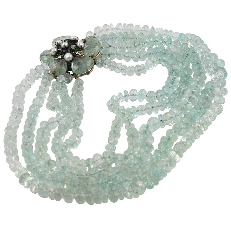 Iradj Moini Stunning Aquamarine Necklace
