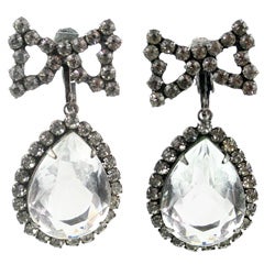 Kenneth Jay Lane Teardrop Ear Clips 2