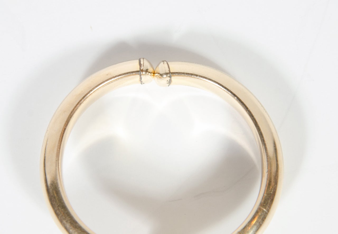 Viktorianisches Bates- und Bakon-Armband aus Gold mit Diamanten und Smaragden Damen im Angebot