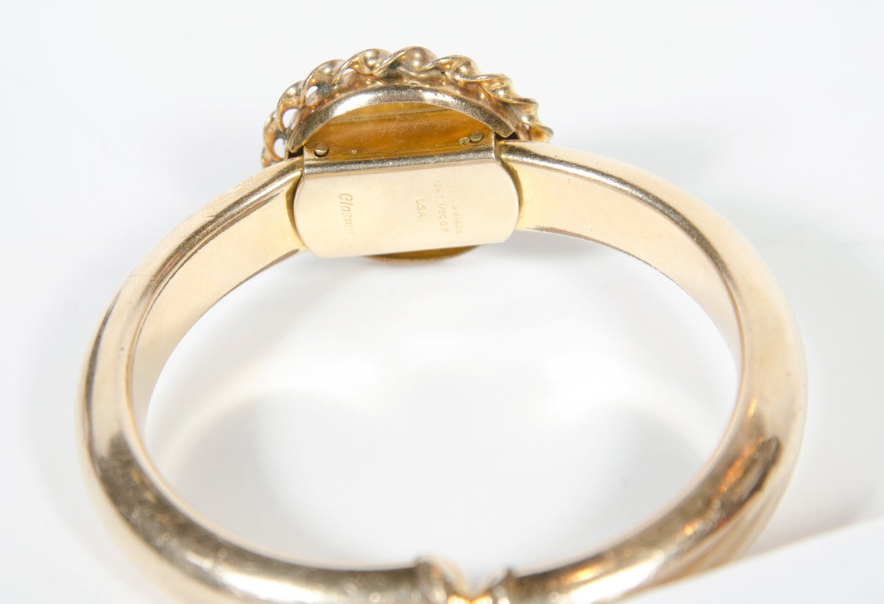 Viktorianisches Bates- und Bakon-Armband aus Gold mit Diamanten und Smaragden im Angebot 1