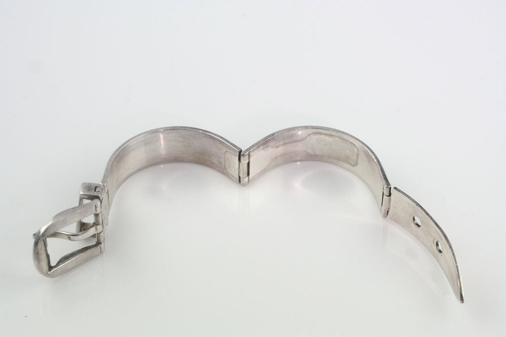 Gucci Enameled Sterling Silver Bracelet 4