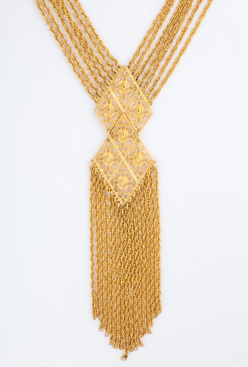 Collana in filigrana In condizioni ottime in vendita a Stamford, CT