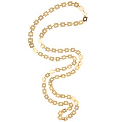 Square Chain Necklace 7