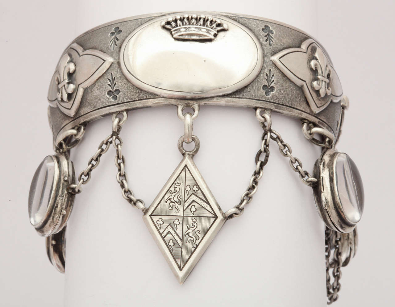 A Fantastic Charm Bracelet With Cartouche Made for a French Comtesse 4