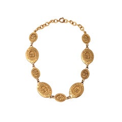 VINTAGE CHANEL COIN CHOKER