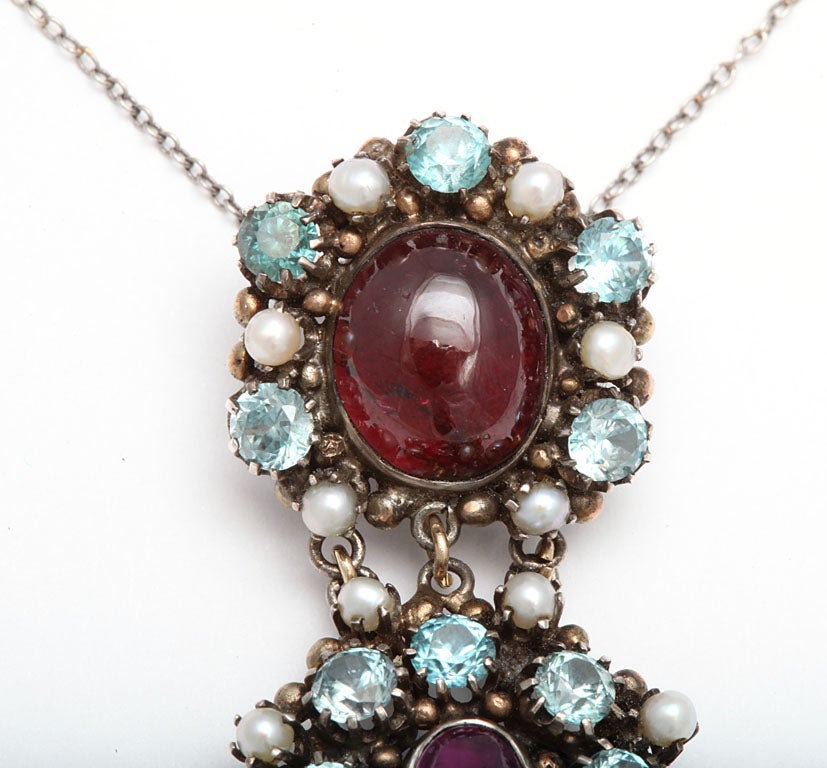 Sumptuous Arts and Crafts Pendant at 1stDibs