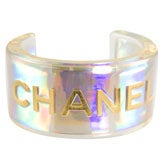 Lucite Cuff by Chanel
