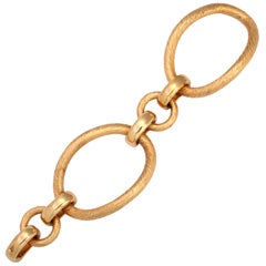 Gold Oversize Link Bracelet