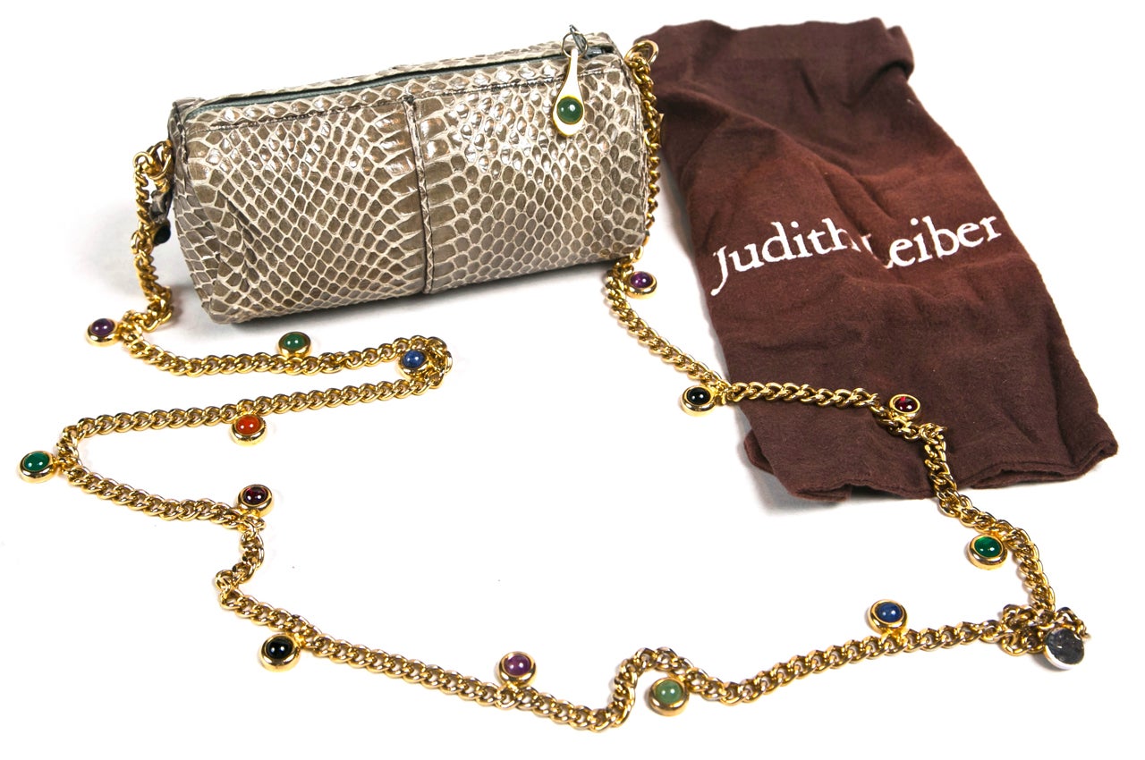 Judith Leiber Skin Crossbody with Jeweled Chain by Funky Finders 2