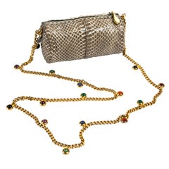 Judith Leiber Skin Crossbody with Jeweled Chain by Funky Finders