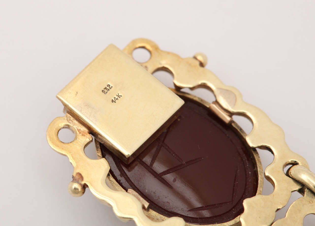 Gold-Scharabäus-Armband im Angebot 2
