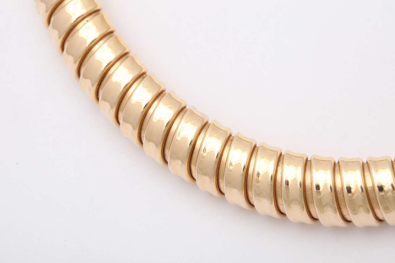 Dramatic Expandable Rigid Torque Necklace For Sale at 1stDibs