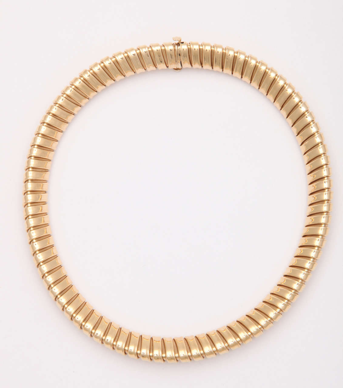 Dramatic Expandable Rigid Torque Necklace For Sale at 1stDibs