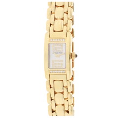 Audemars Piguet Lady's Yellow Gold and Diamond Promesse Bracelet Watch