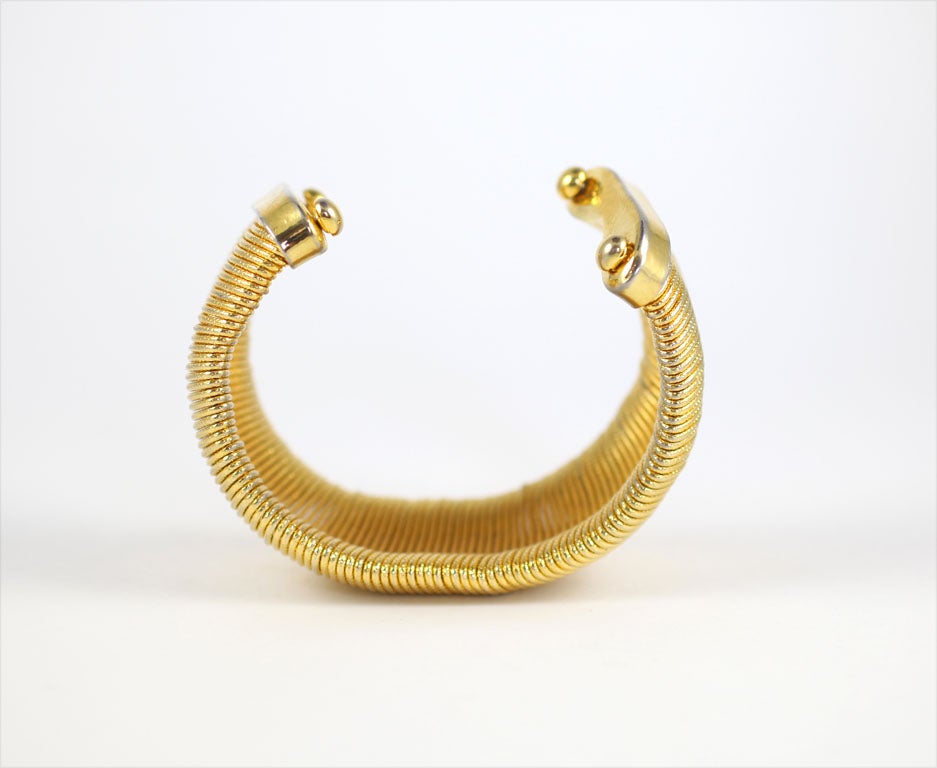 Goldtone Cuff Bracelet 2