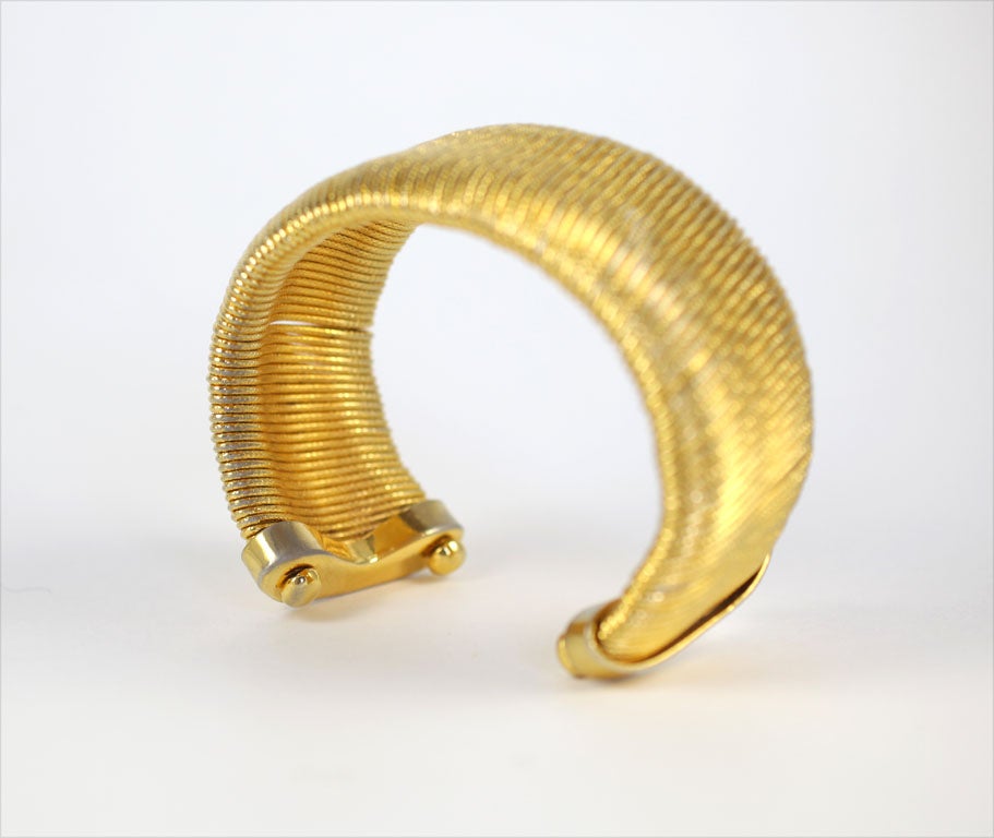Goldtone Cuff Bracelet 5