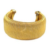 Goldtone Cuff Bracelet