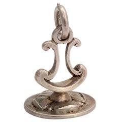 Sterling Silver Watch Fob 2
