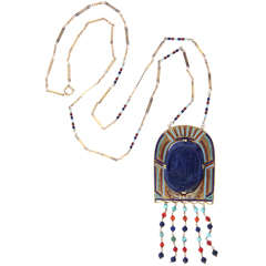 Antique Egyptian Revival Necklace