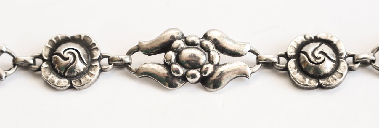 Georg Jensen Art Deco Sterling Silver Bracelet 2