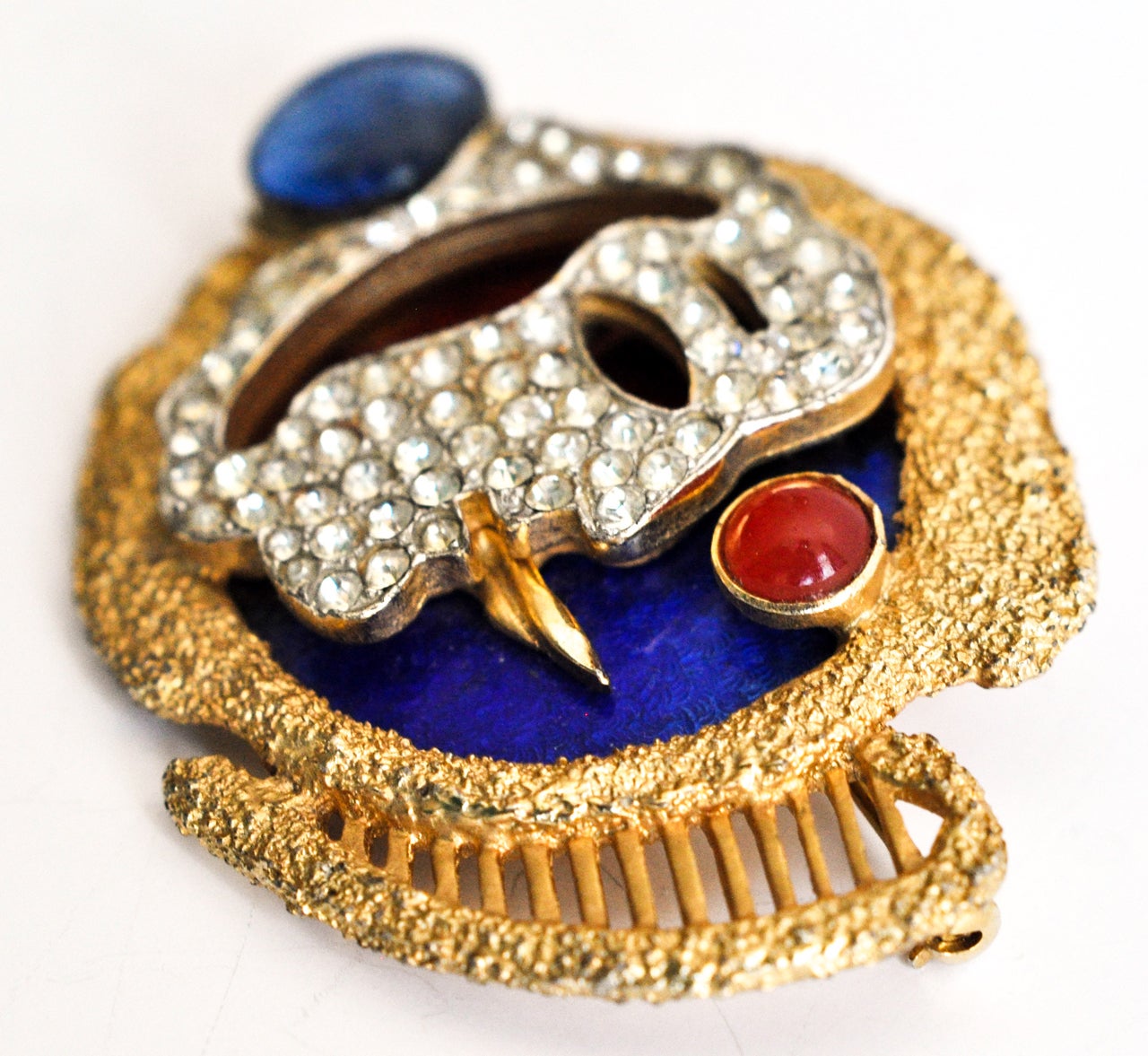 Braque-inspired brooch by Vendome 1