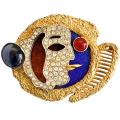Braque-inspired brooch by Vendome