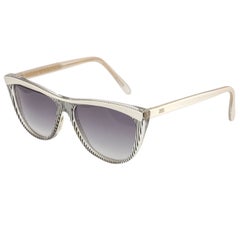 Yves Saint Laurent Vintage Ysl Striped Sunglasses