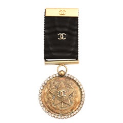 Vintage Chanel Medalion Brooch