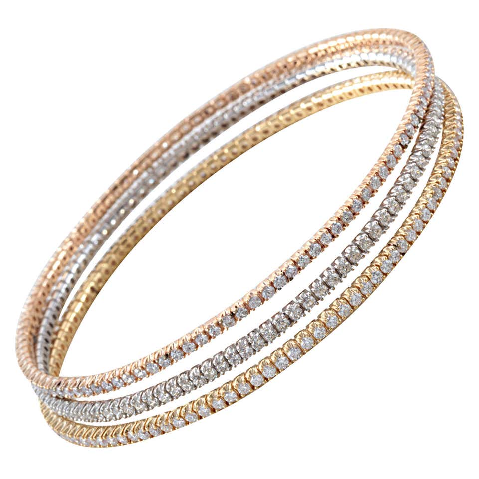 Fancy diamond bangles Clearance