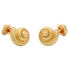 Shell Cufflinks by Tiffany & Co