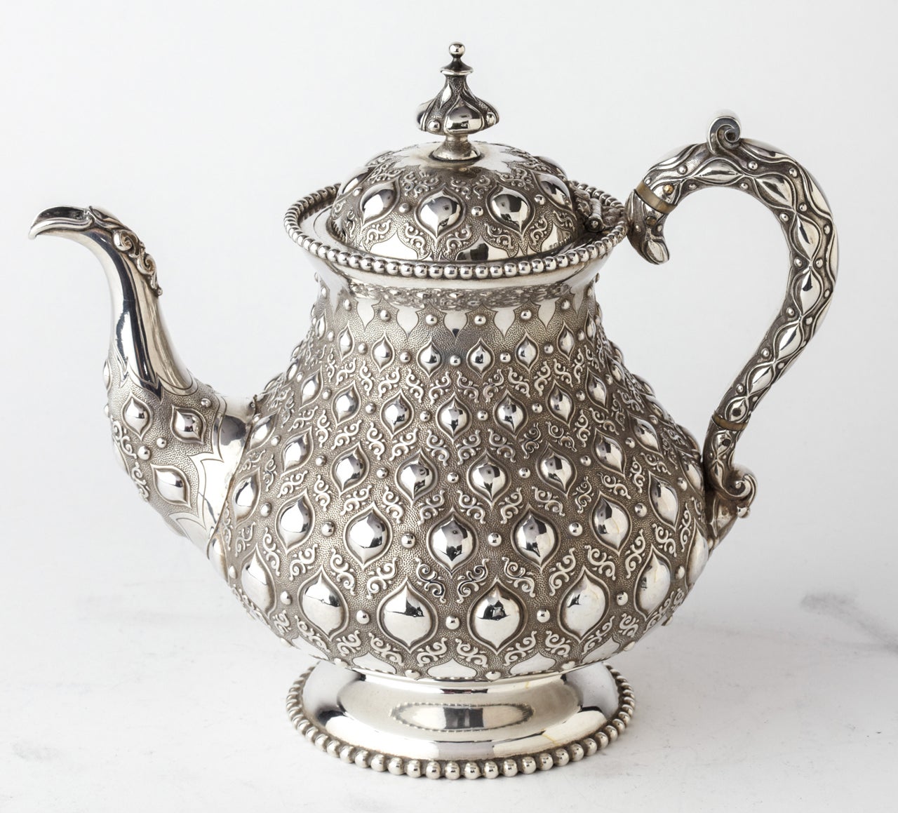Victorian Extraordinary Tea and Coffee set by Robert Hennell For Sale