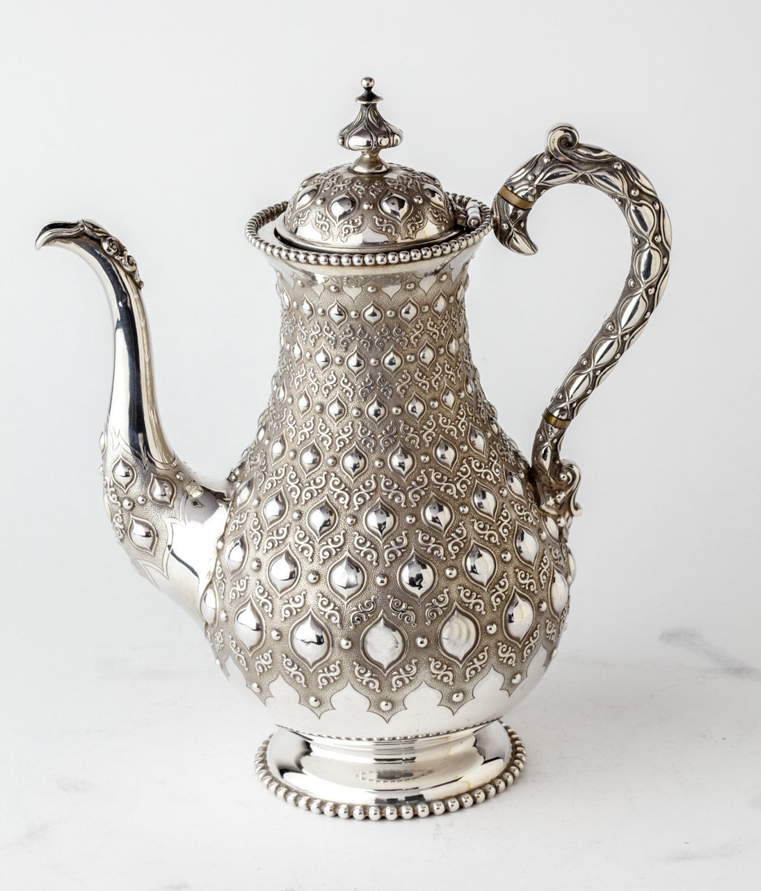 Extraordinary Tea and Coffee set by Robert Hennell In Excellent Condition For Sale In Bologna, IT