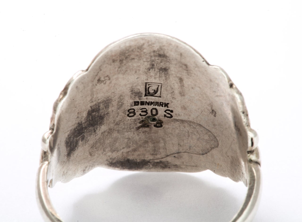 1930s Georg Jensen Silver Ring 1
