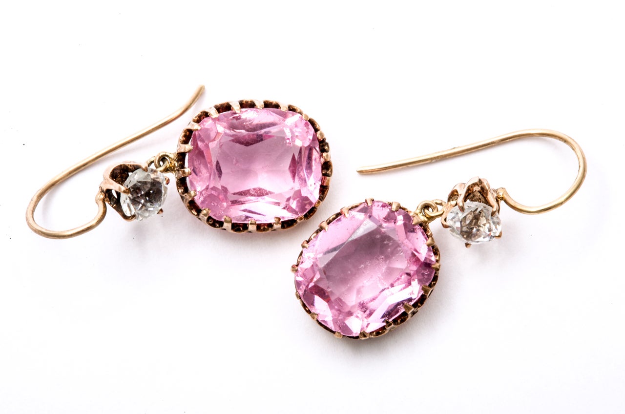 victorian paste earrings