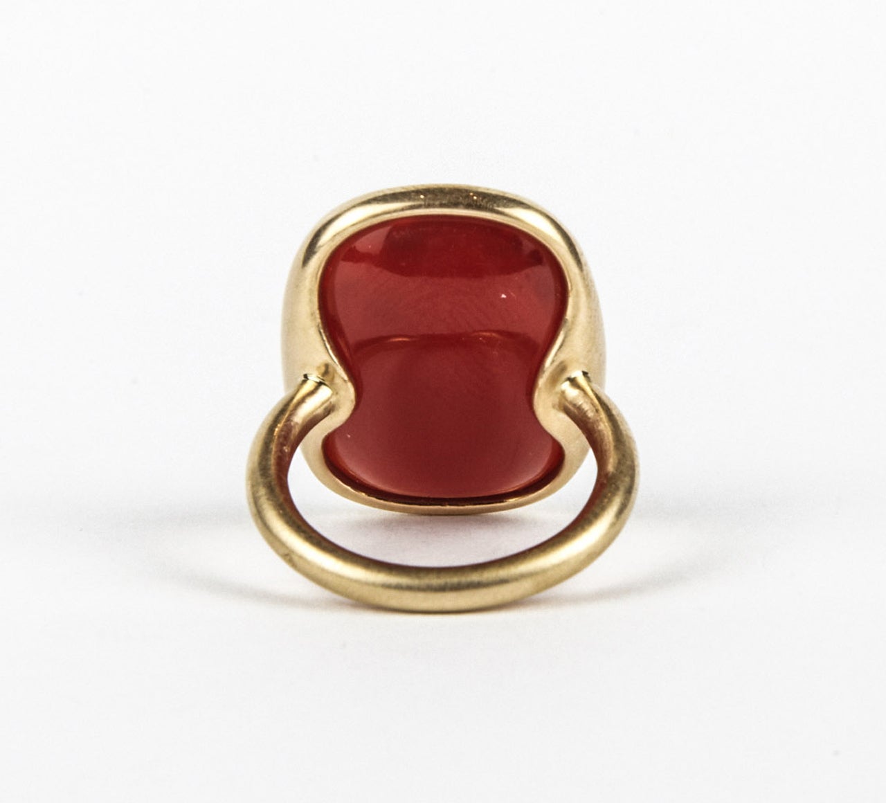 Antique Carnelian Intaglio and its Impression Rings at 1stDibs