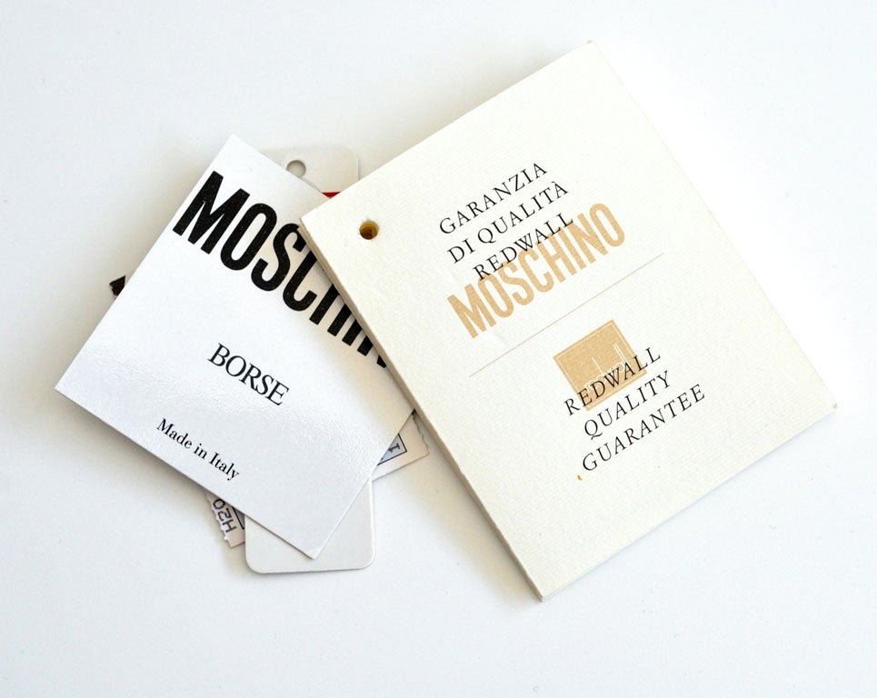 Moschino Coat Hanger Shoulder Bag at 1stDibs