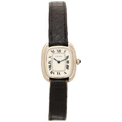 Cartier Lady's White Gold 'Gondole' Wristwatch