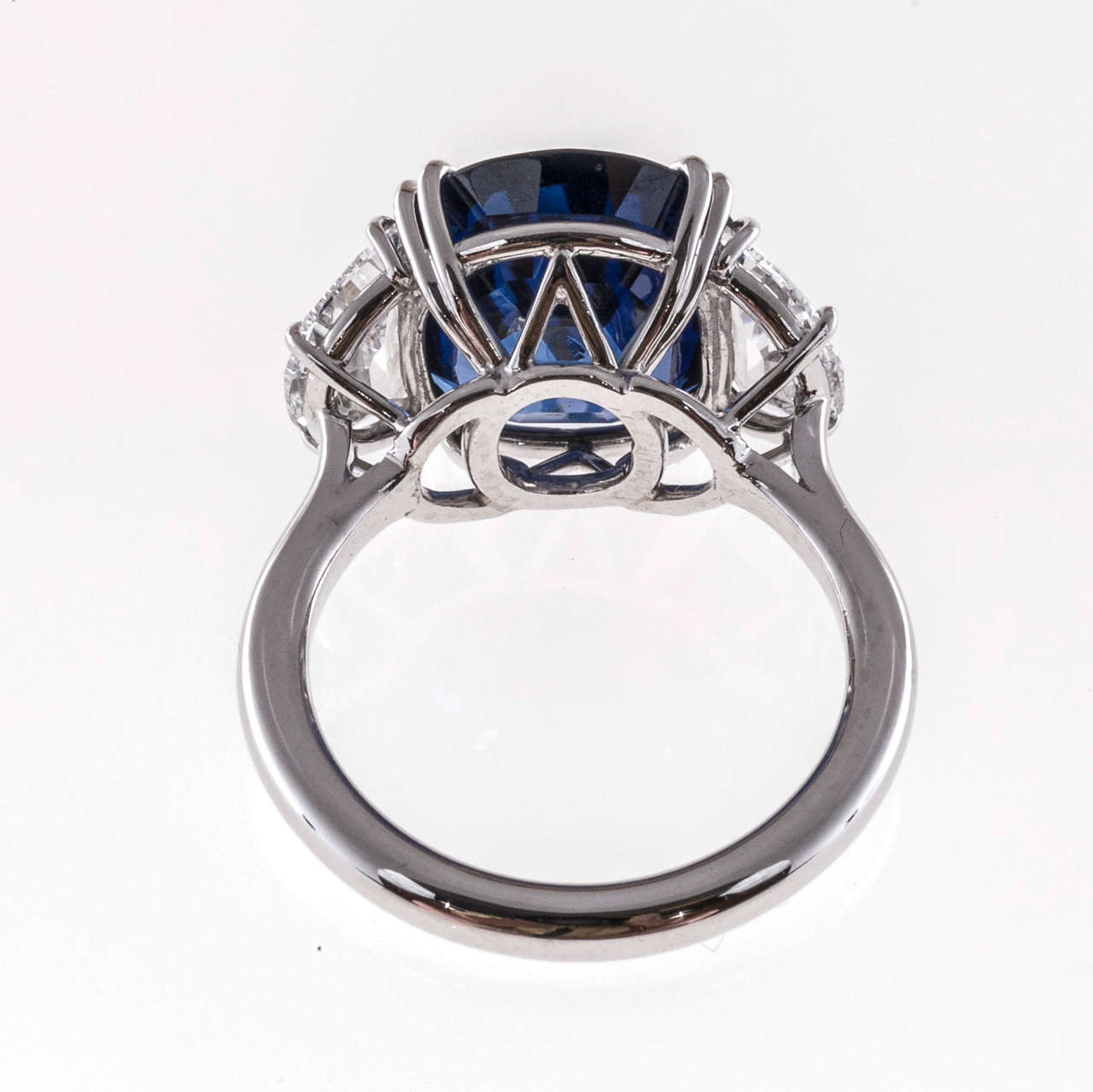 cornflower sapphire ring