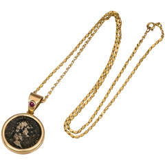 Ancient Roman Bronze Coin