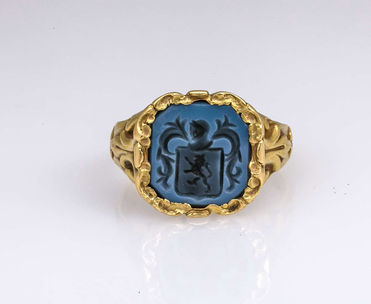 Art Nouveau Intaglio Ring at 1stdibs
