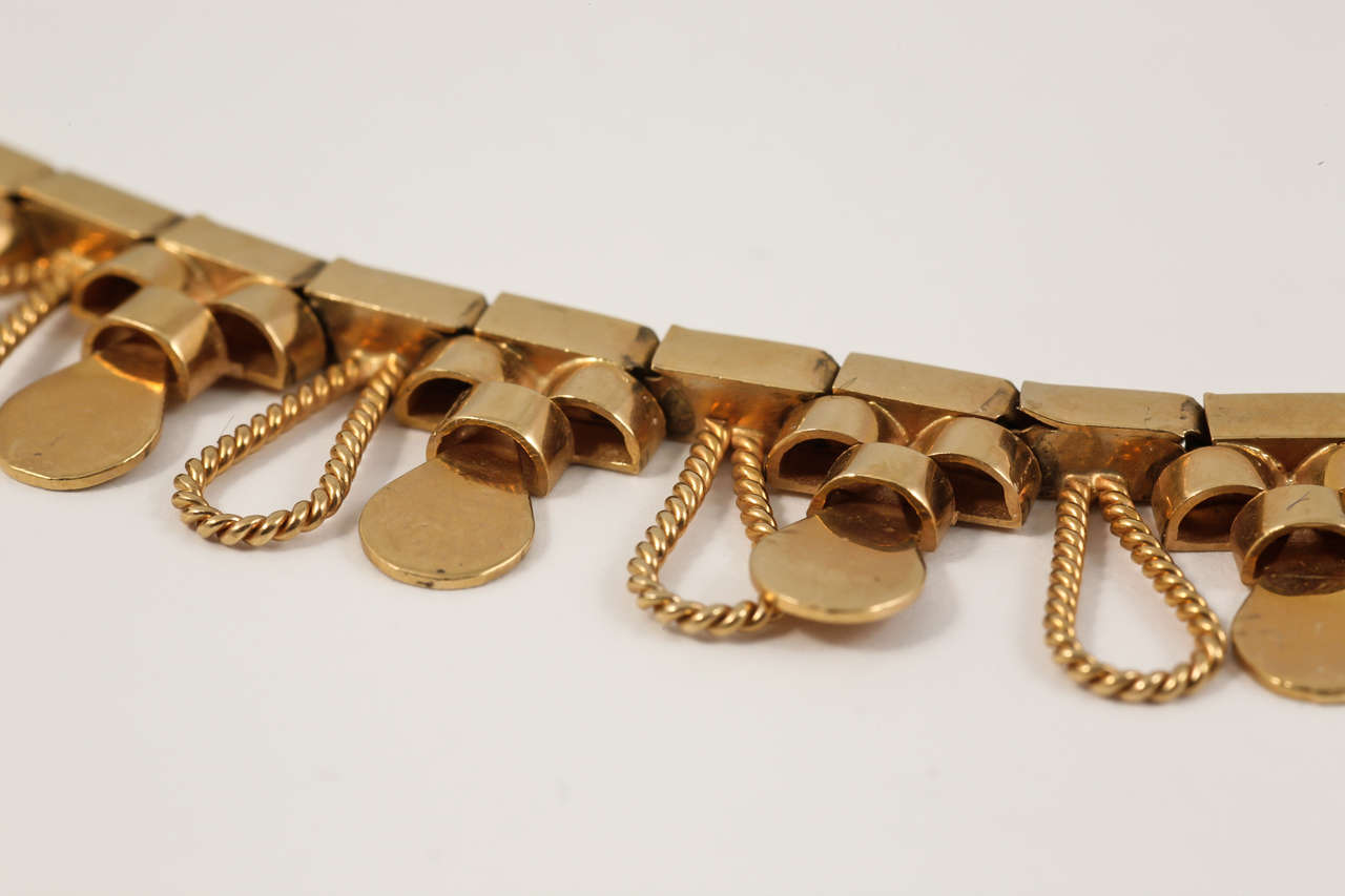 French Gold Necklace For Sale at 1stDibs gold necklace in french