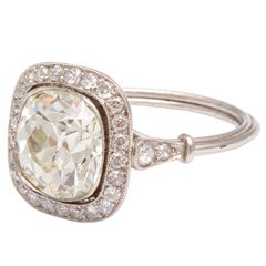 Cushion Cut Diamond Ring