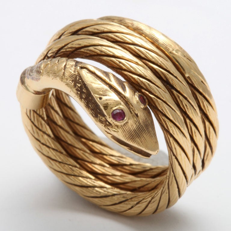 LALAOUNIS SNAKE RING