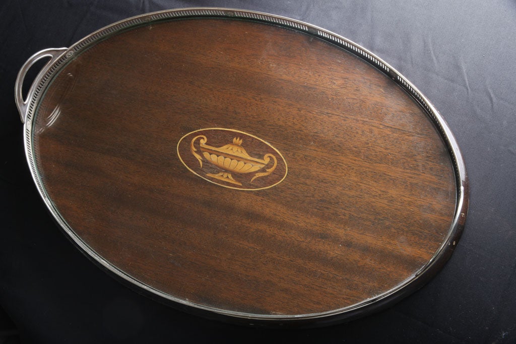 silver inlay in wood