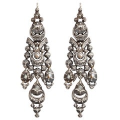 Silver Chandelier Earrings