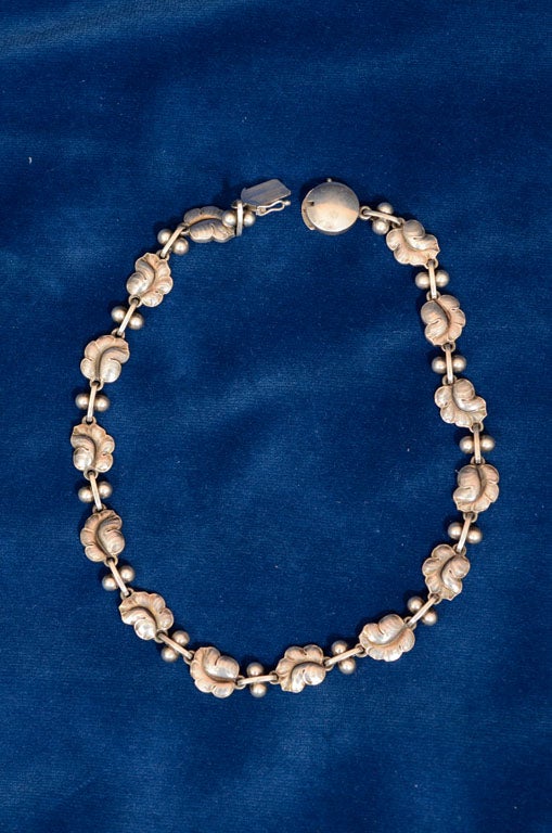 Georg Jensen Necklace, Bracelet, Earrings