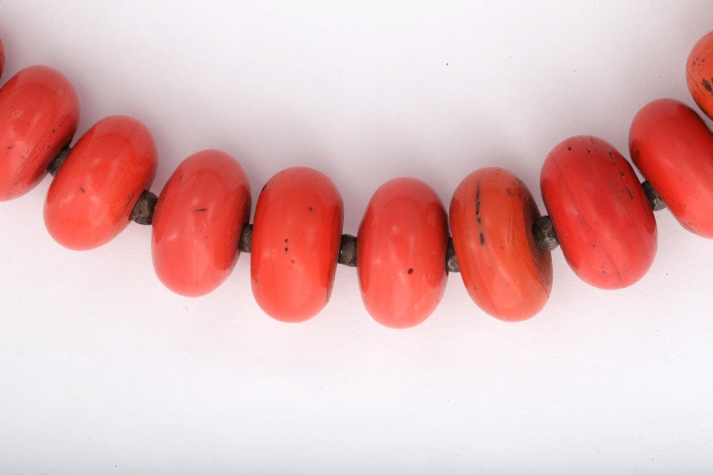 Coral Beaded Necklace 2