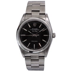 Rolex Stainless Steel Oyster Perpetual Air King Wristwatch