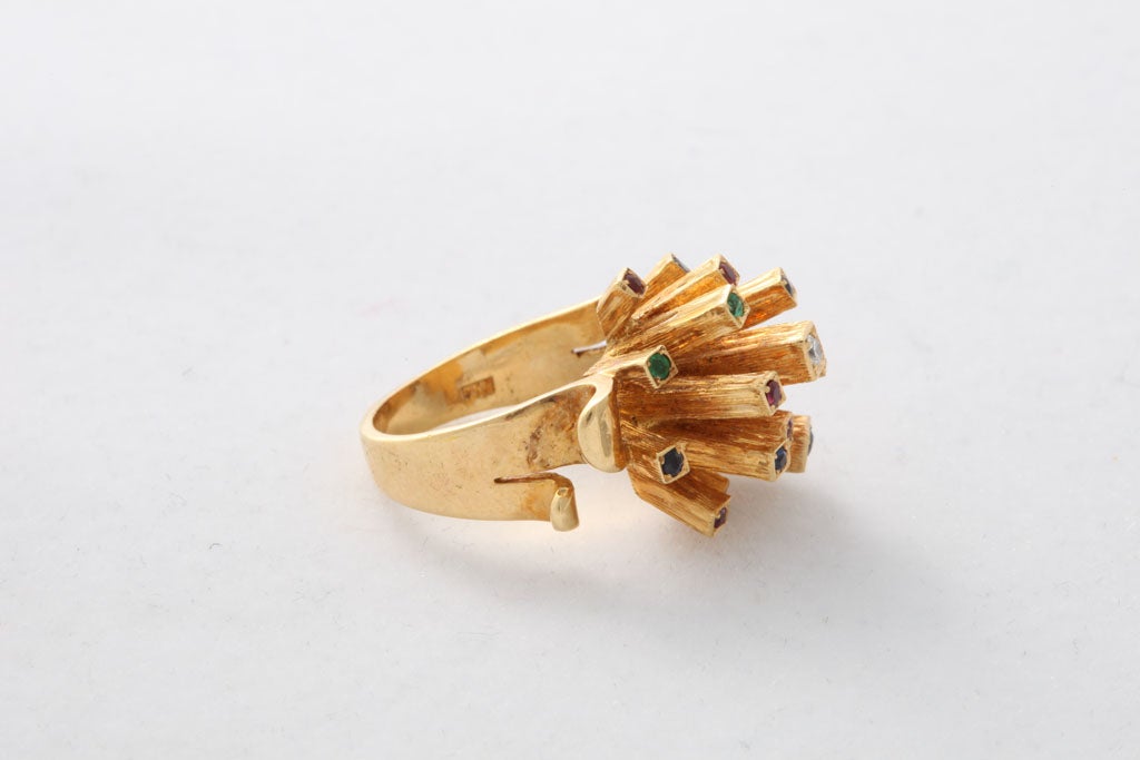 Women's 1960's Italian  Sculptural Ring
